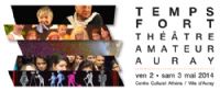 2è édition du Temps fort du théâtre amateur. Du 2 au 3 mai 2014 à auray. Morbihan. 